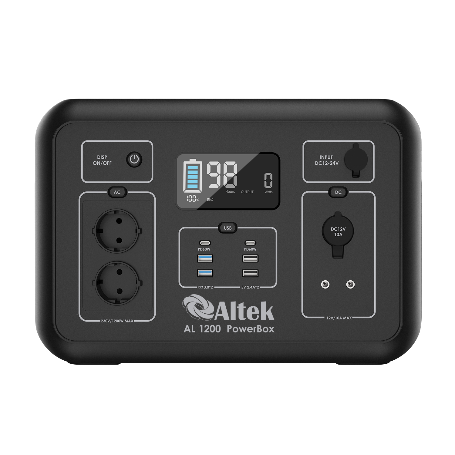Зарядна станція ALTEK AL 1200 PowerBox Plus